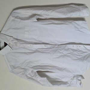 Dockers White Button Down Shirt for Kids